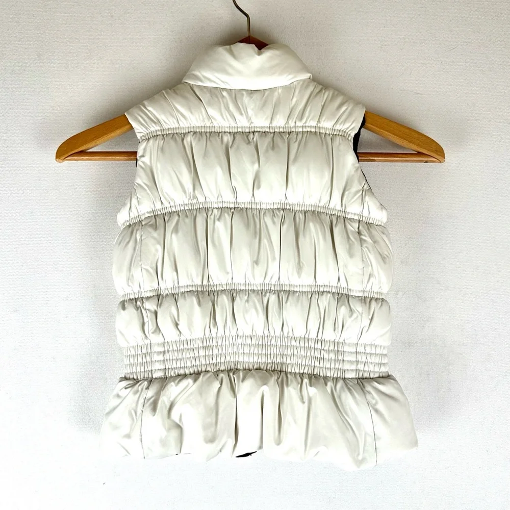 Ralph Lauren Reversible Quilted Puffer Vest‎ Brown/Cream